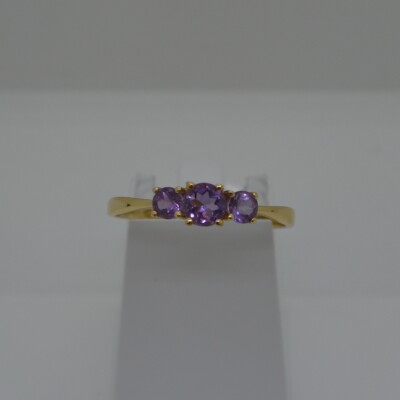 Bague Amèthyste Ronde