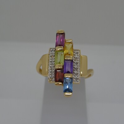 Bagues Multi Pierres Fines