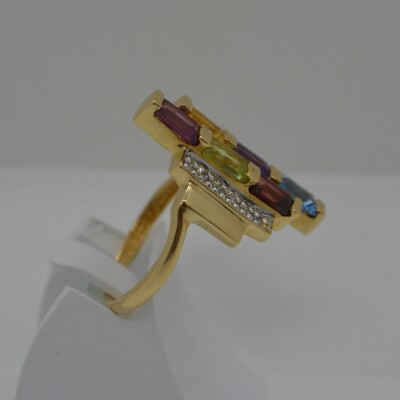 Bagues Multi Pierres Fines