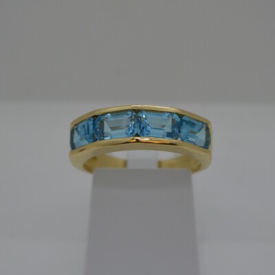 Bague Topazes Baguettes