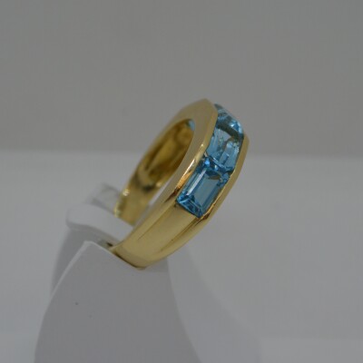 Bague Topazes Baguettes