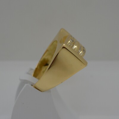 Bague Tank 6 diamants