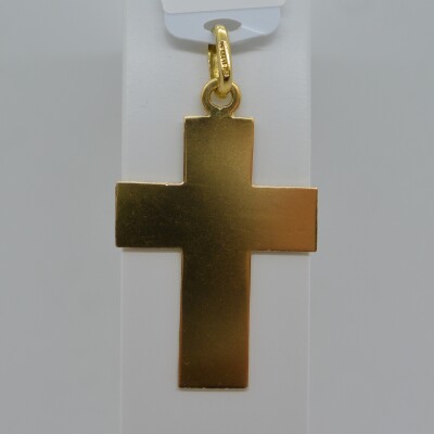 Croix Plate Double Rainure