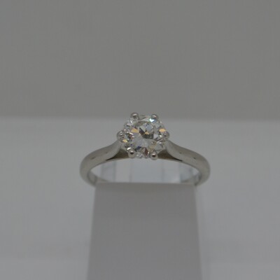 Solitaire Diamant serti 6 griffes