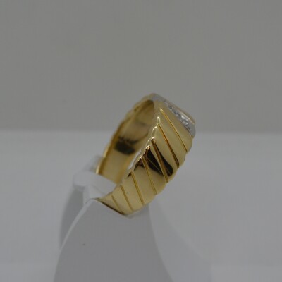 Bague Fantaisie 3 Diamants