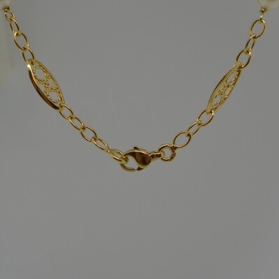 Collier Filigrane Perle Blanche