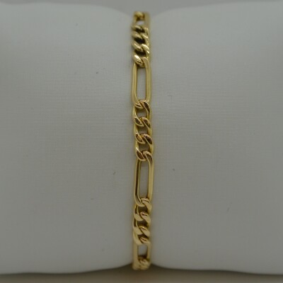 Bracelet Maille Alternée 3/1