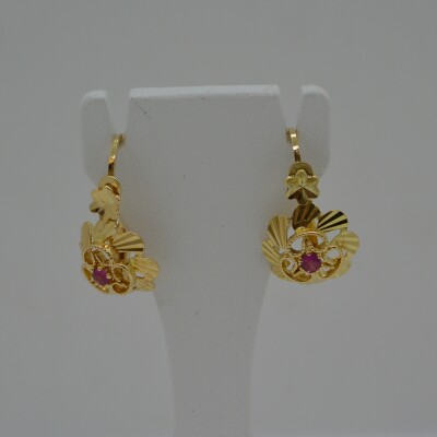 Dormeuse Fleur Rubis