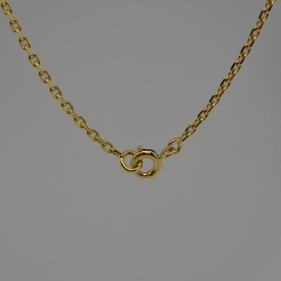 Collier Fleur Centre Rubis