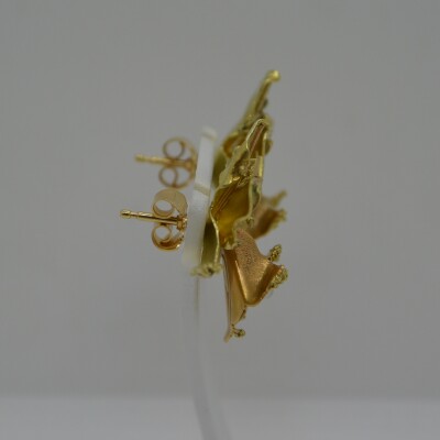 Boucles d'Oreilles Fleur Perle