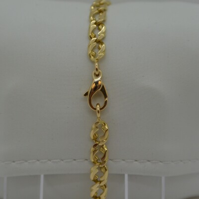 Bracelet Maille Gourmette Fantaisie