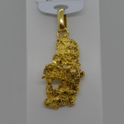 Pendentif Pépite D'Or