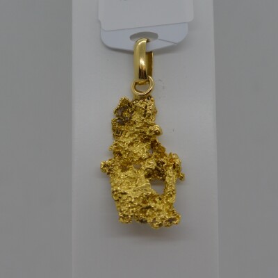 Pendentif Pépite D'Or
