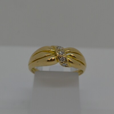Bague Nœuds Diamants