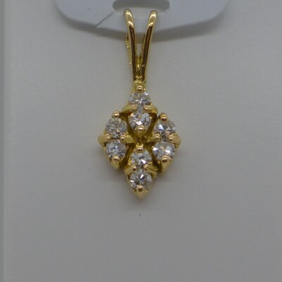 Pendentif Fantaisie Diamants