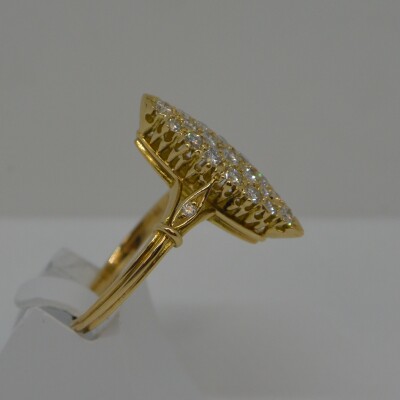 Bague Navette Diamants