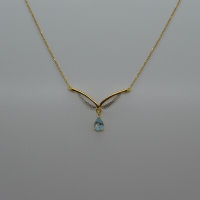 Collier Fantaisie Topaze