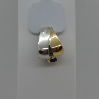 Pendentif CARVEN Bicolore Saphir