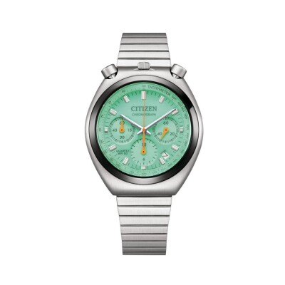 MONTRE CITIZEN : TSUNO CHRONOGRAPH BULLHEAD VERT ÉDITION LIMITÉE AN3660-73X