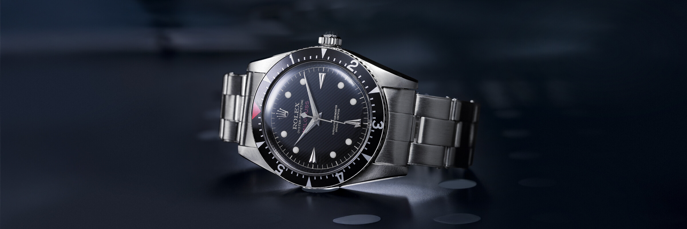 La Milgauss souligne les liens historiques qui unissent Rolex à la recherche scientifique.