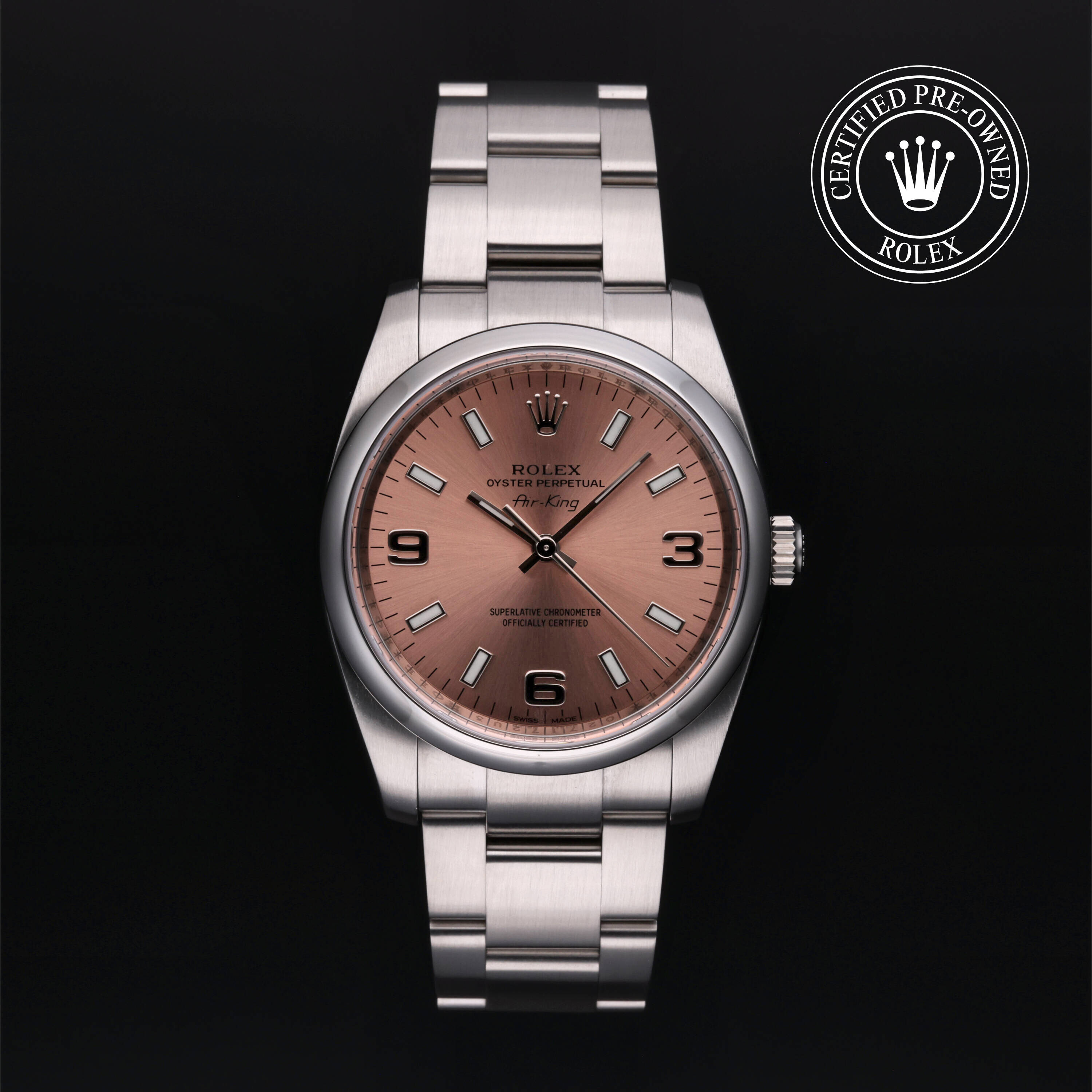 Rolex Air King 34 chez Frojo