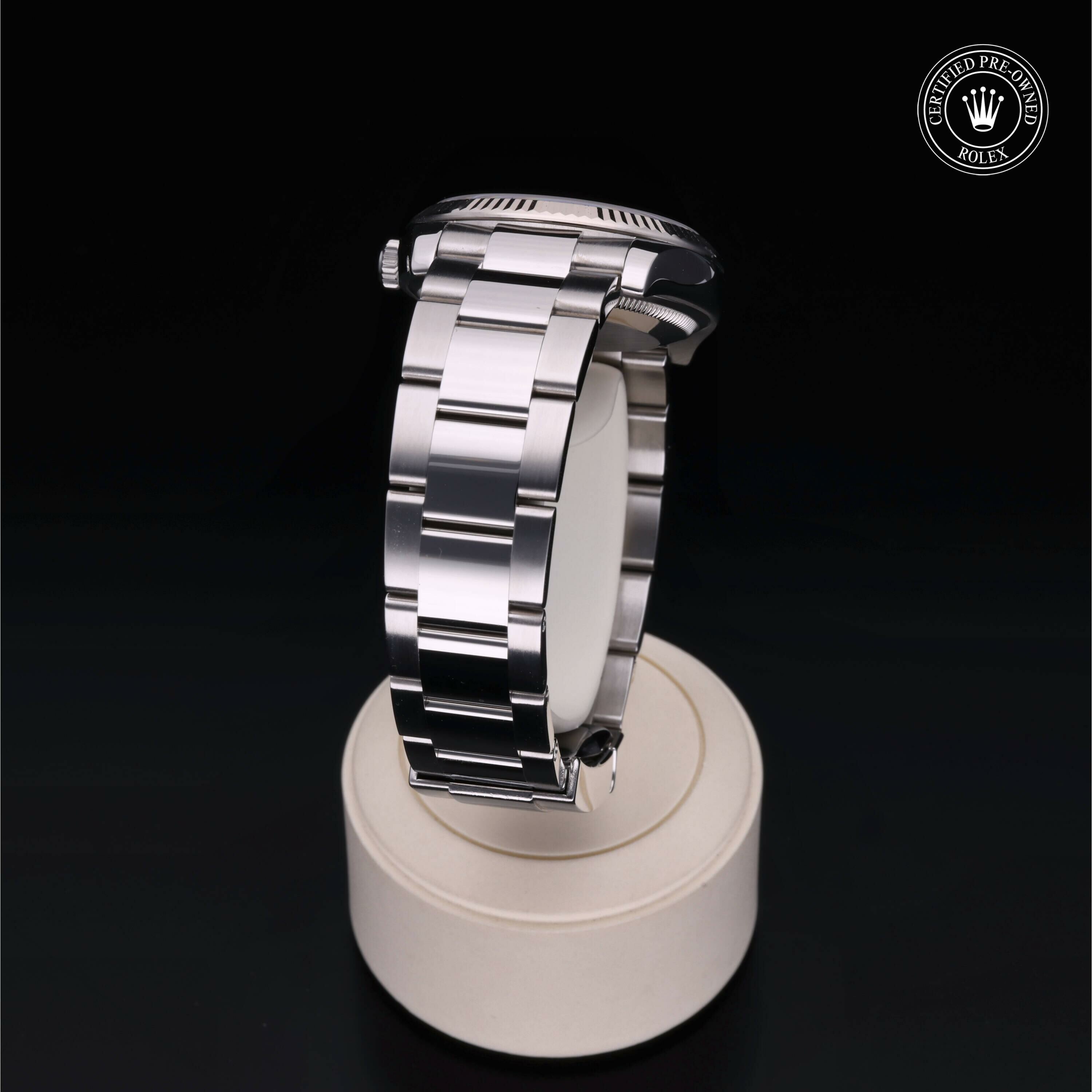 Rolex Oyster Perpetual Date en Rolesor 18 Carat Gris M115234-0008 chez Frojo - vue 20