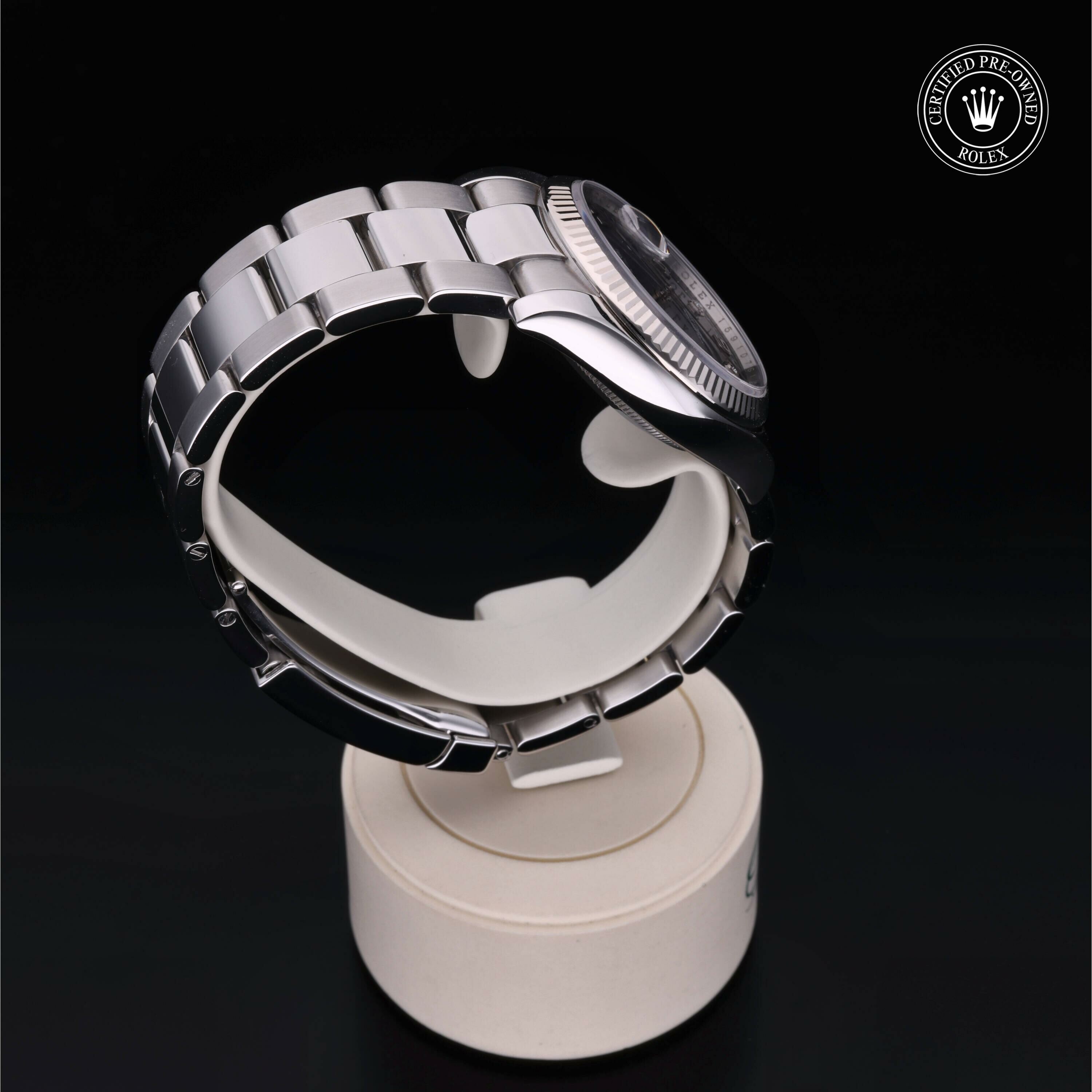 Rolex Oyster Perpetual Date en Rolesor 18 Carat Gris M115234-0008 chez Frojo - vue 26
