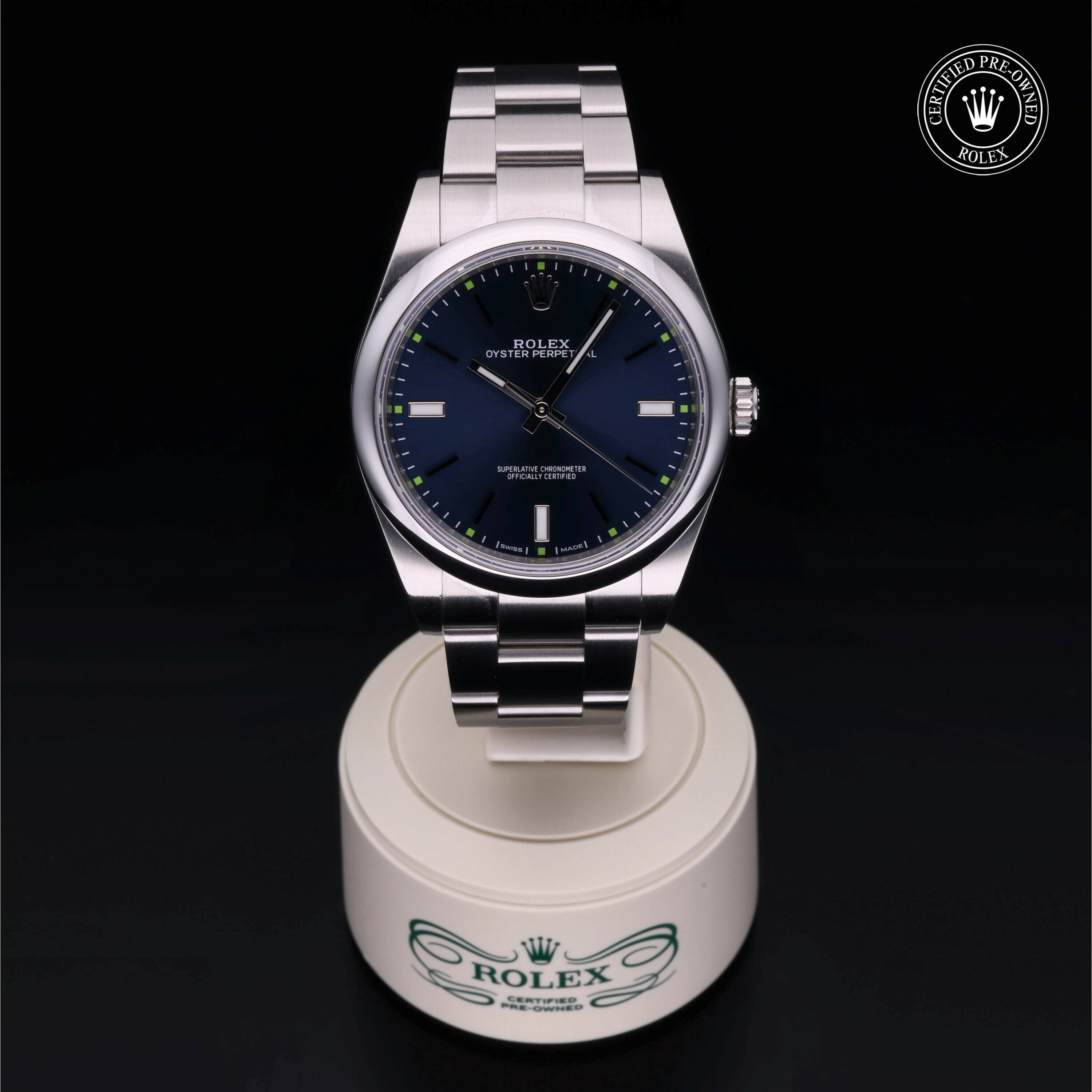 Rolex Oyster Perpetual 39 en Acier Oystersteel M114300-0003 chez Frojo