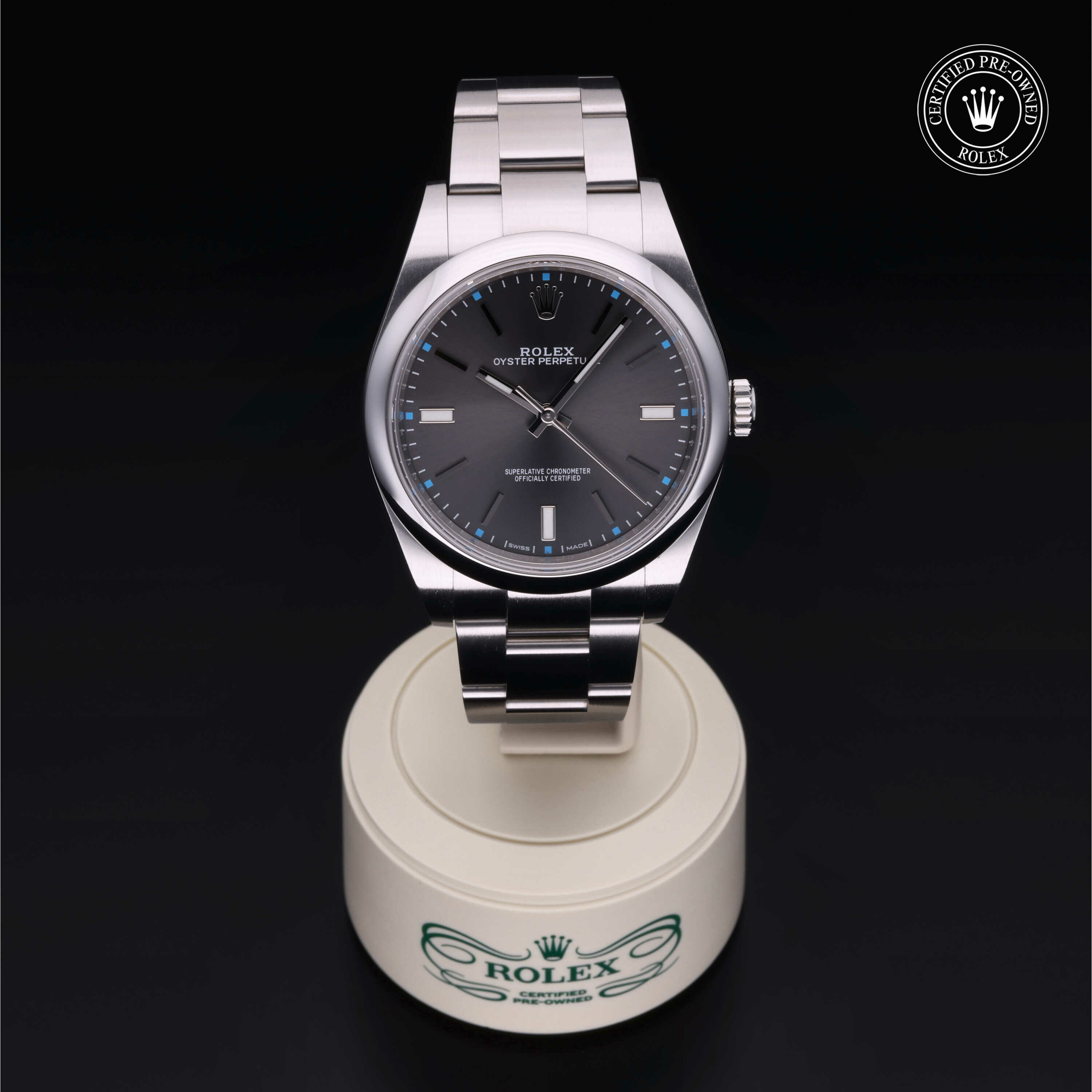 Rolex Oyster Perpetual 39 en Acier M114300-0001 chez Frojo