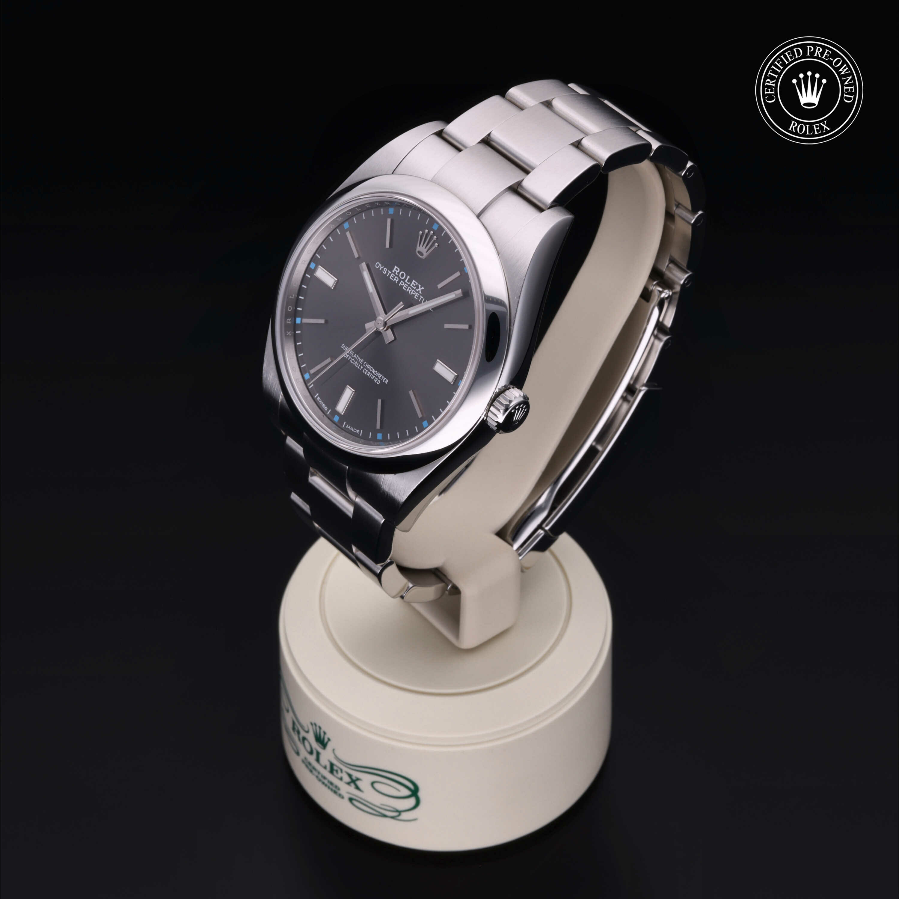 Rolex Oyster Perpetual 39 en Acier M114300-0001 chez Frojo - vue 6