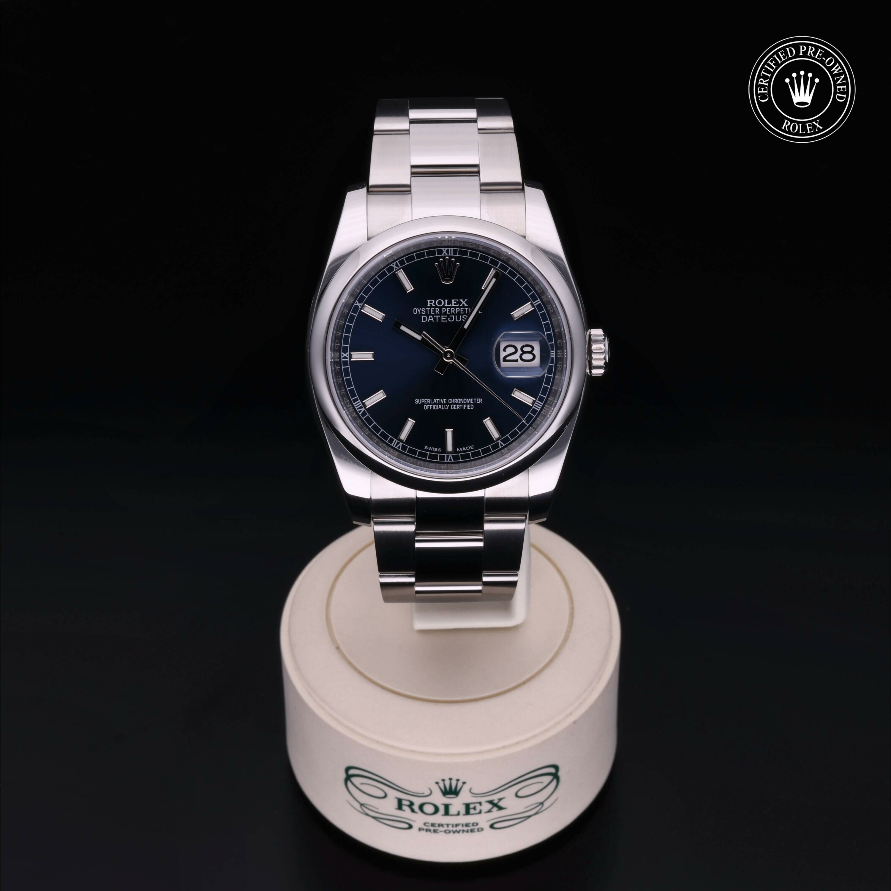 Rolex Datejust 36 en Acier M116200-0101 chez Frojo