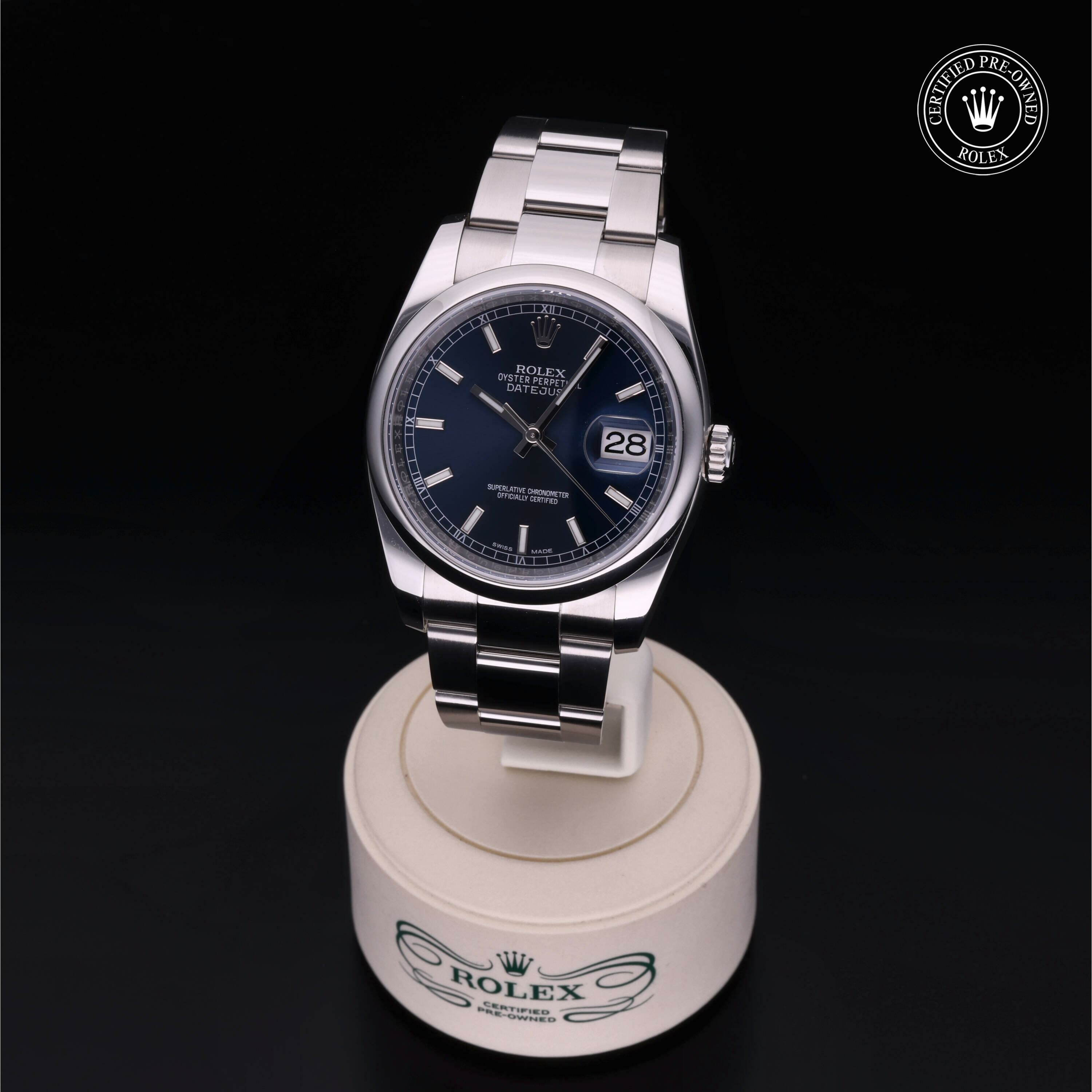 Rolex Datejust 36 en Acier M116200-0101 chez Frojo - vue 2