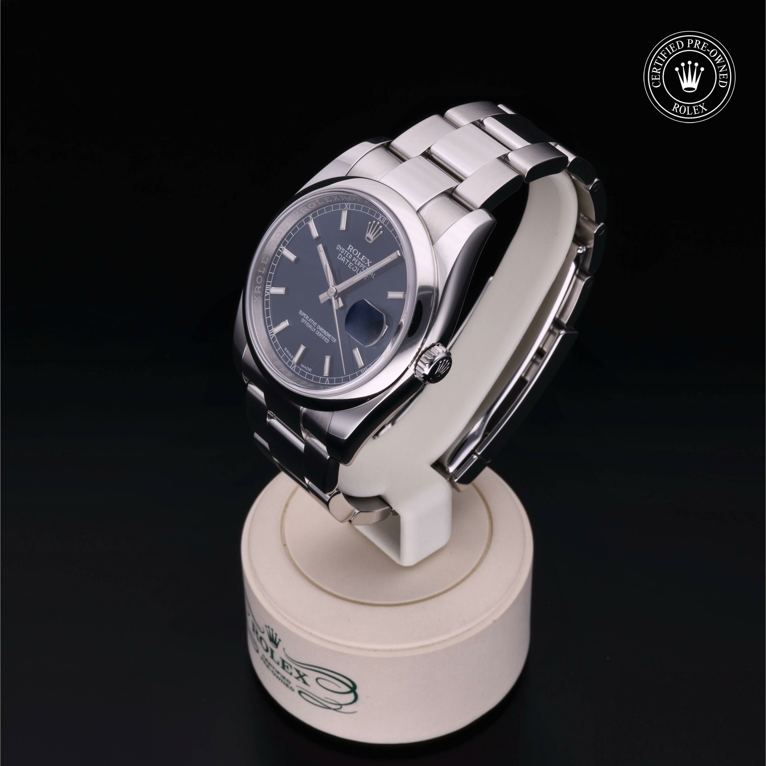 Rolex Datejust 36 en Acier M116200-0101 chez Frojo - vue 6