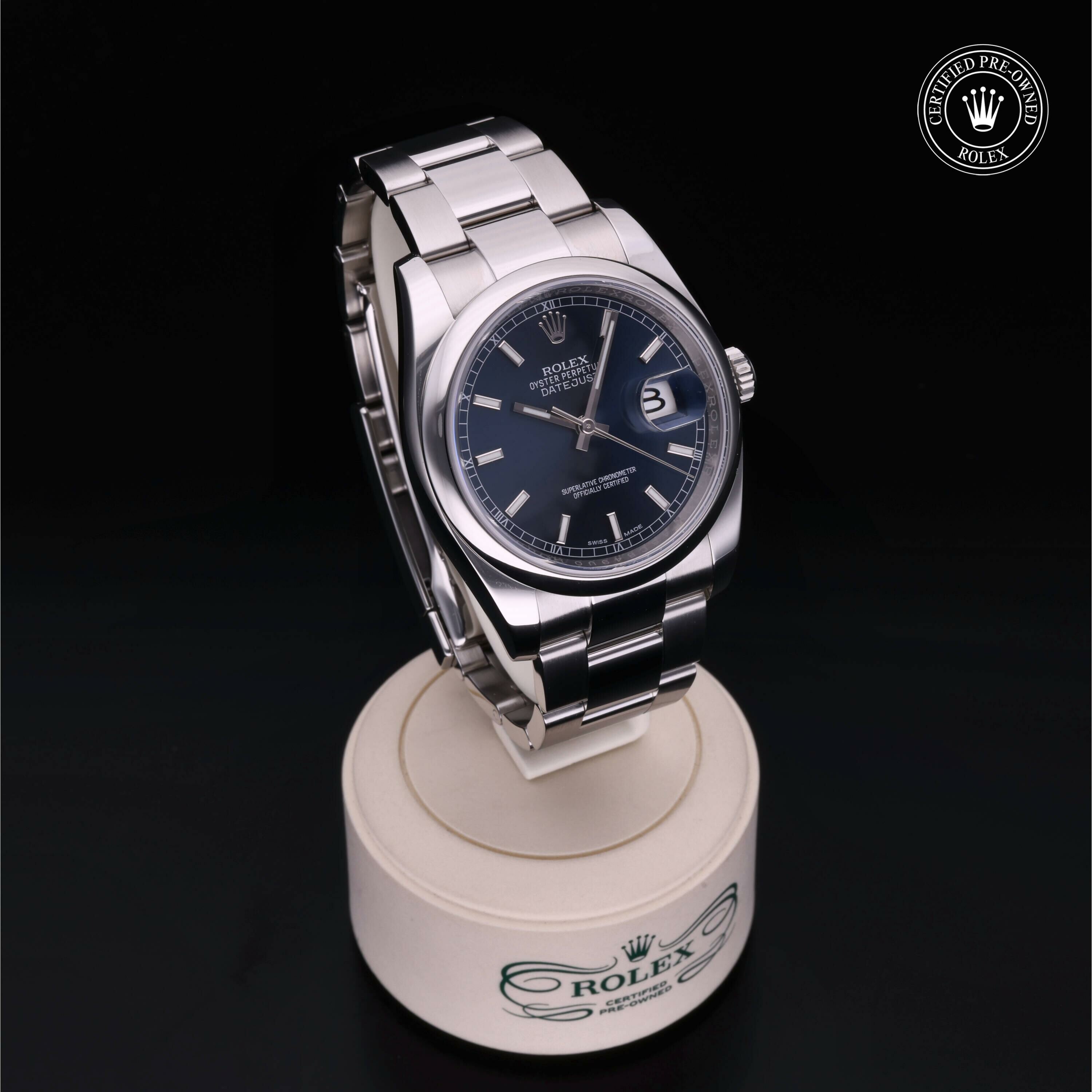 Rolex Datejust 36 en Acier M116200-0101 chez Frojo - vue 34