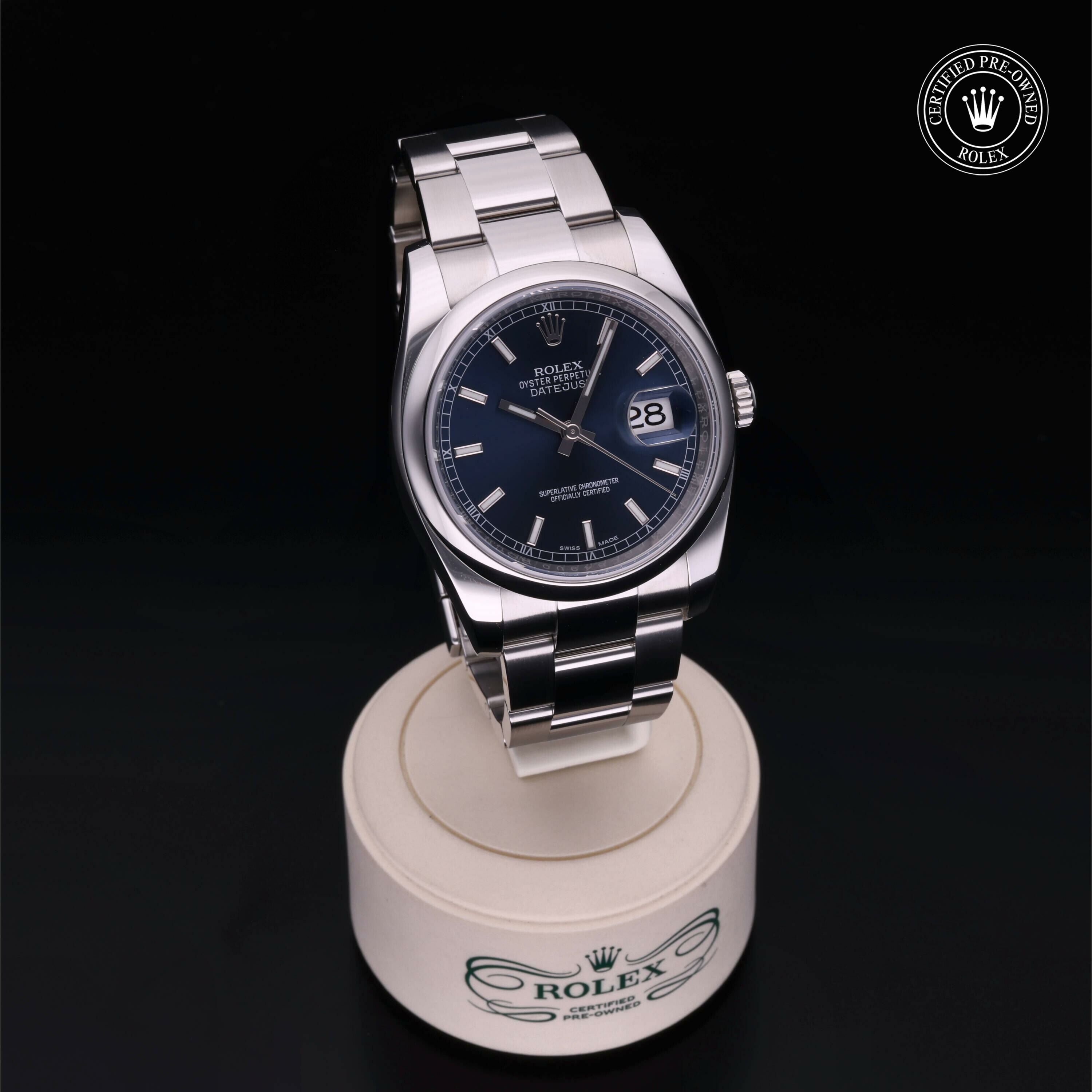 Rolex Datejust 36 en Acier M116200-0101 chez Frojo - vue 35