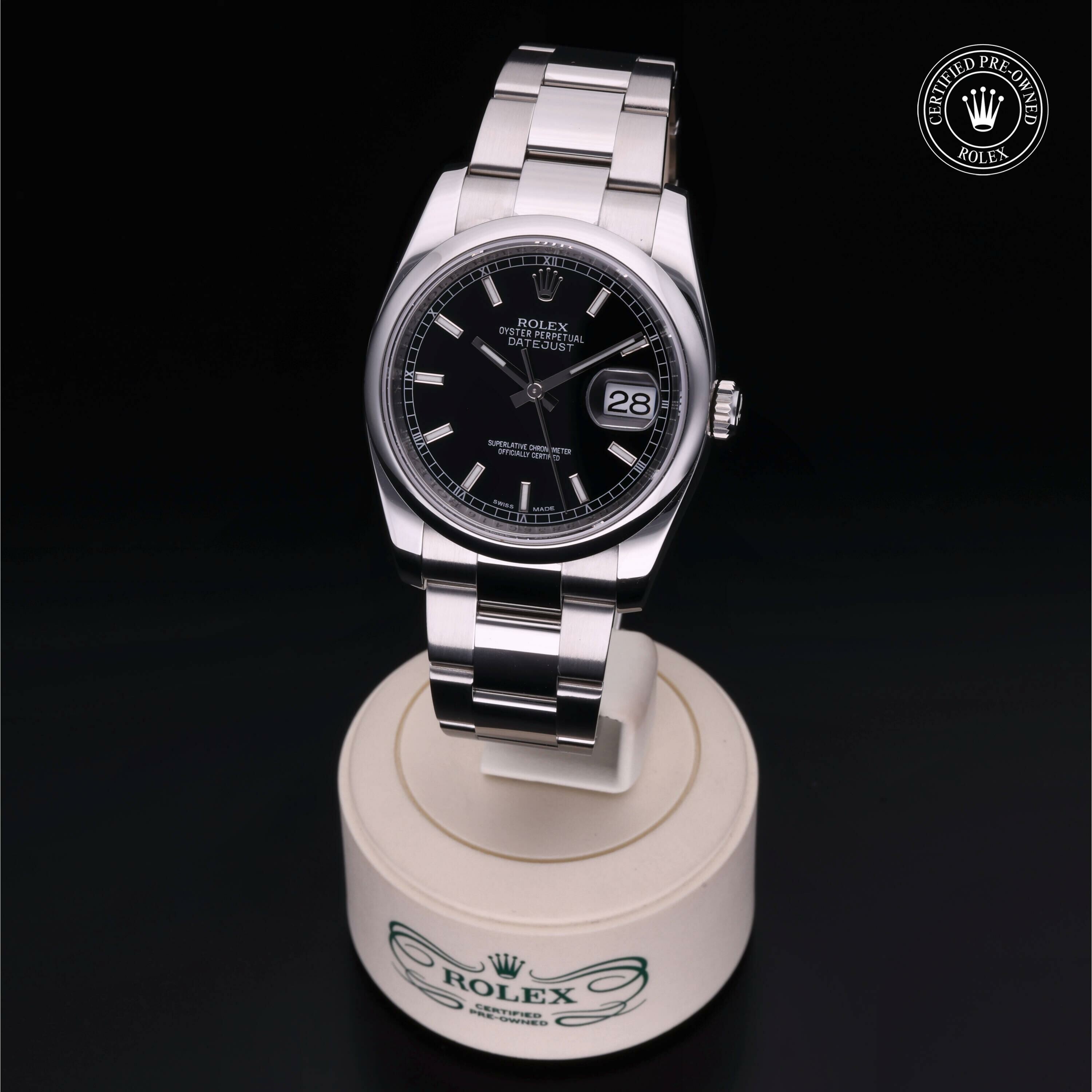 Rolex Datejust 36 en Acier M116200-0059 chez Frojo - vue 2