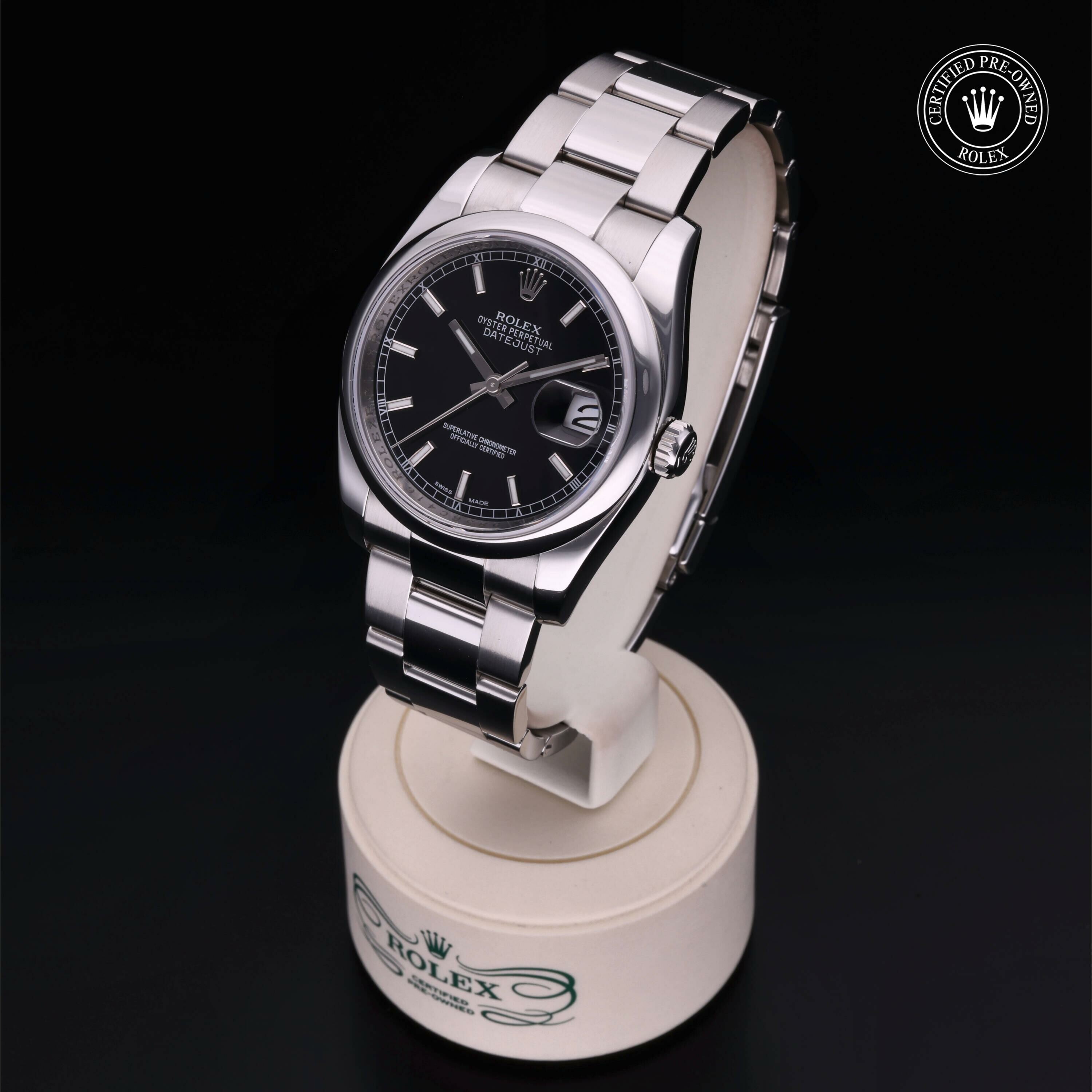 Rolex Datejust 36 en Acier M116200-0059 chez Frojo - vue 4