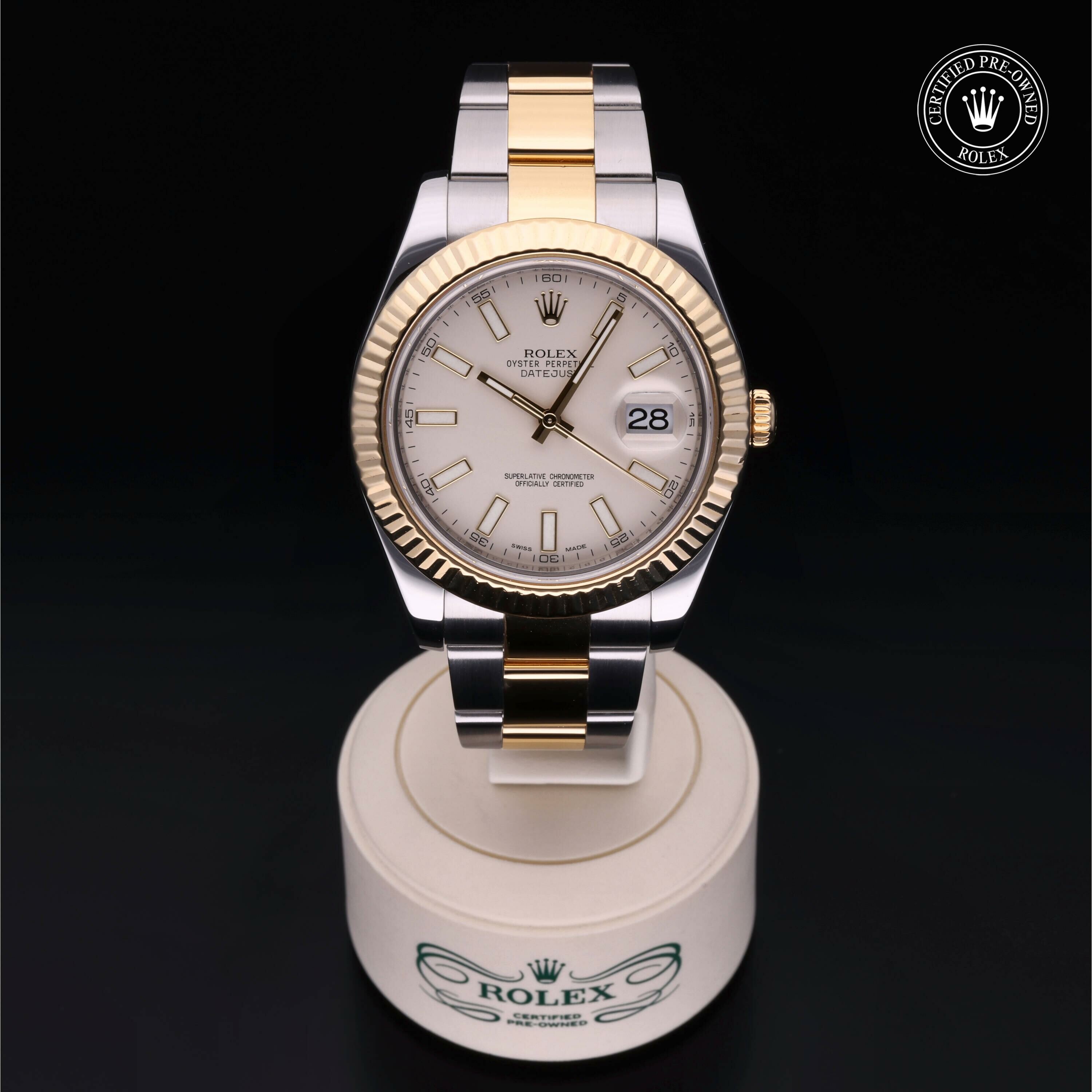 Rolex Datejust II en Rolesor 18 Carat Jaune M116333-0005 chez Frojo