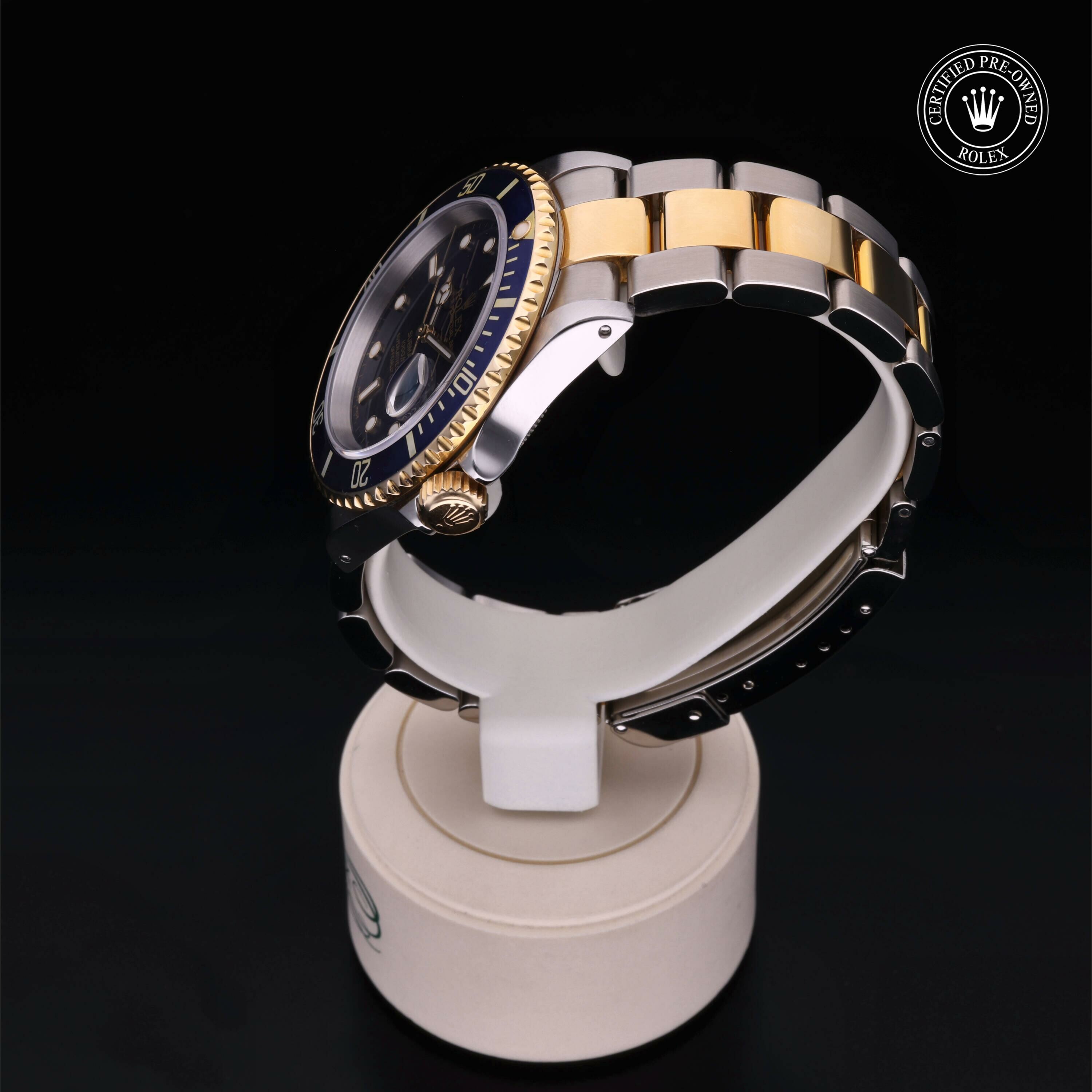 Rolex Submariner Date en Rolesor 18 Carat Jaune M16613-0015 chez Frojo - vue 10