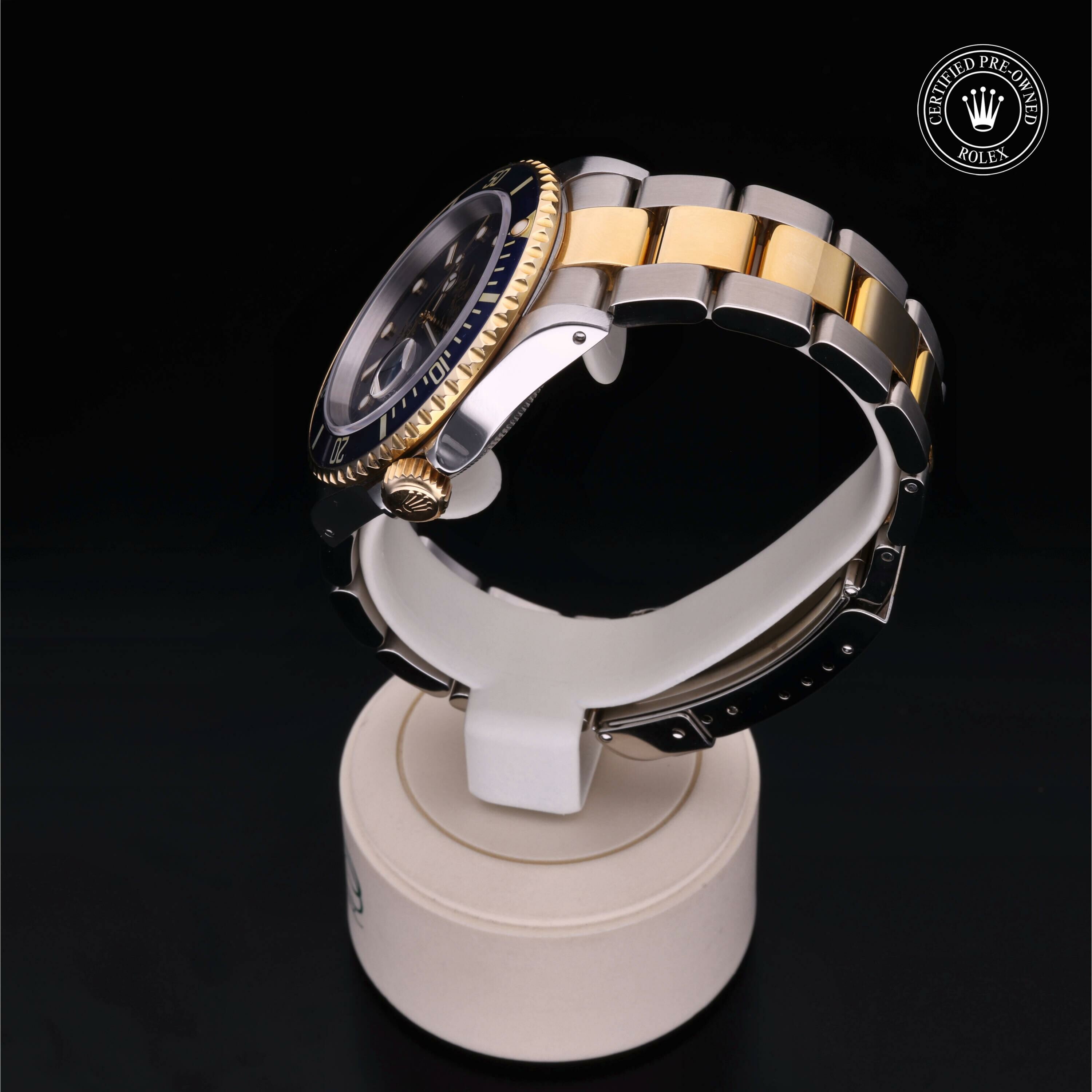Rolex Submariner Date en Rolesor 18 Carat Jaune M16613-0015 chez Frojo - vue 11