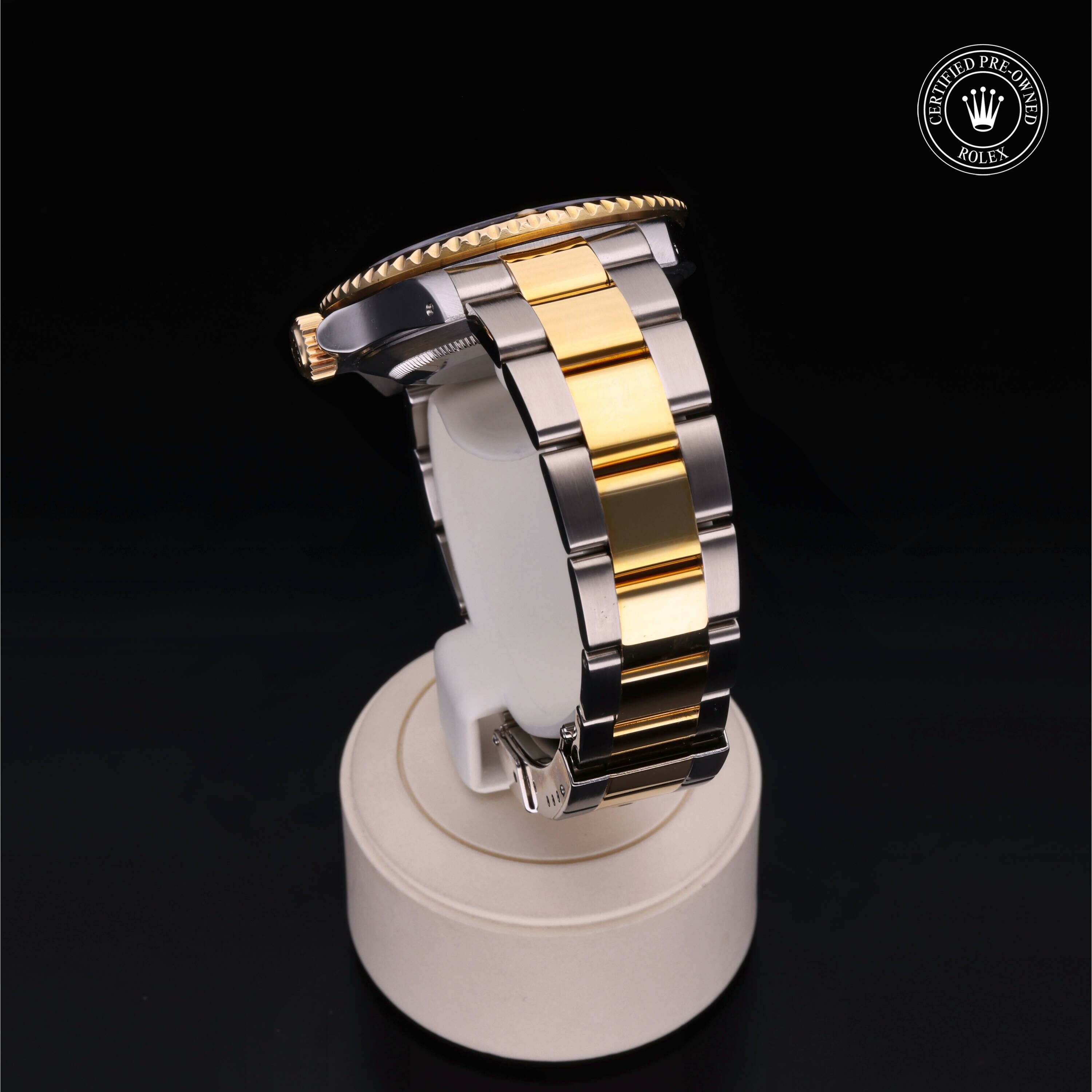 Rolex Submariner Date en Rolesor 18 Carat Jaune M16613-0015 chez Frojo - vue 17