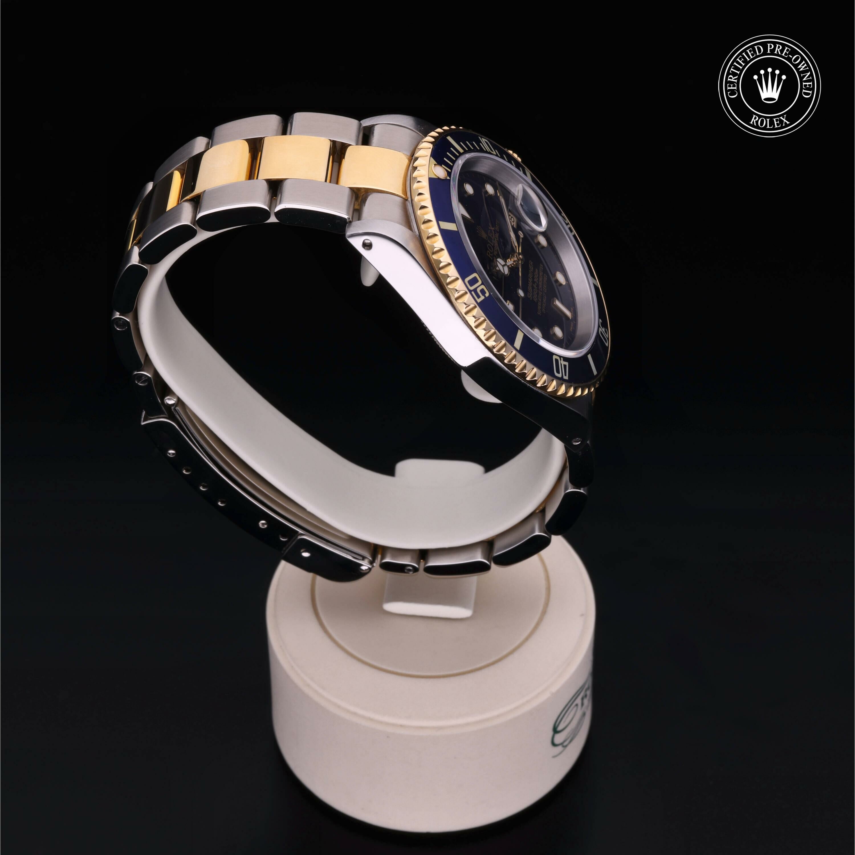 Rolex Submariner Date en Rolesor 18 Carat Jaune M16613-0015 chez Frojo - vue 28