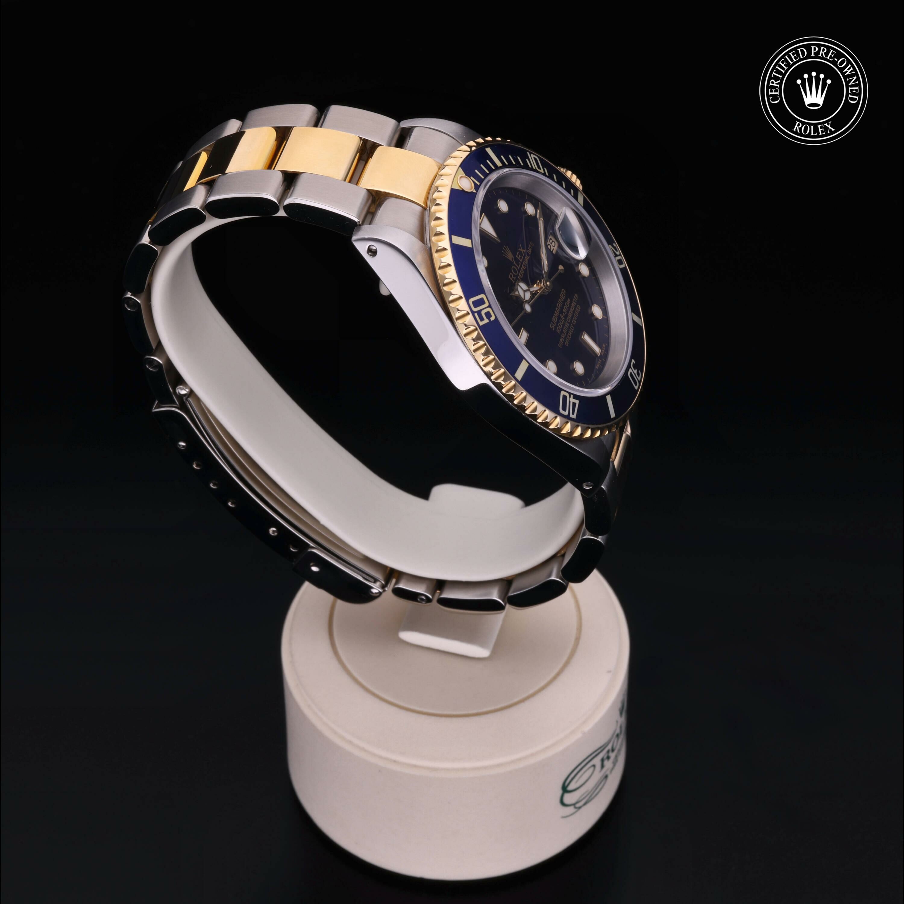 Rolex Submariner Date en Rolesor 18 Carat Jaune M16613-0015 chez Frojo - vue 29