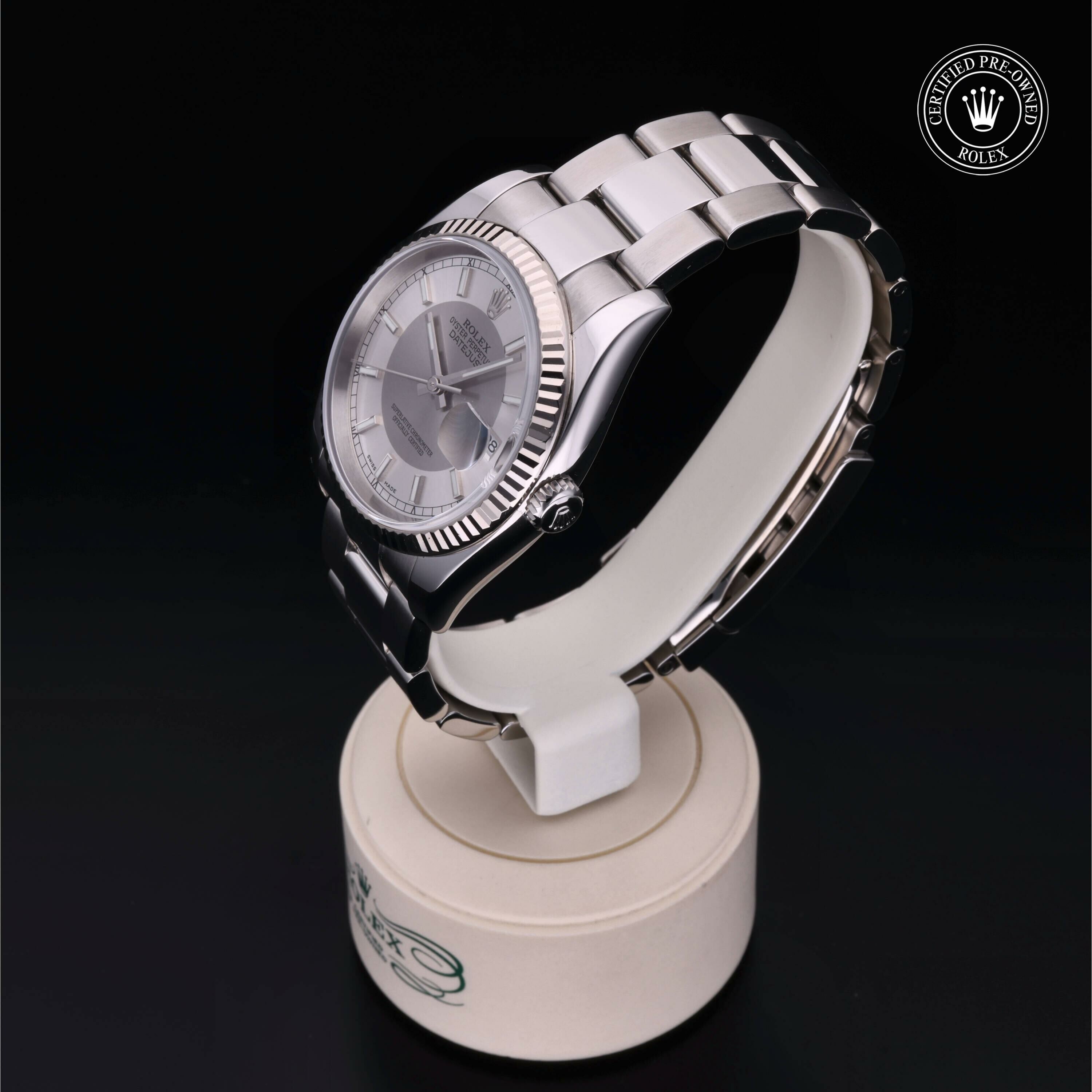 Rolex Datejust 36 en Rolesor 18 Carat Gris M116234-0039 chez Frojo - vue 7
