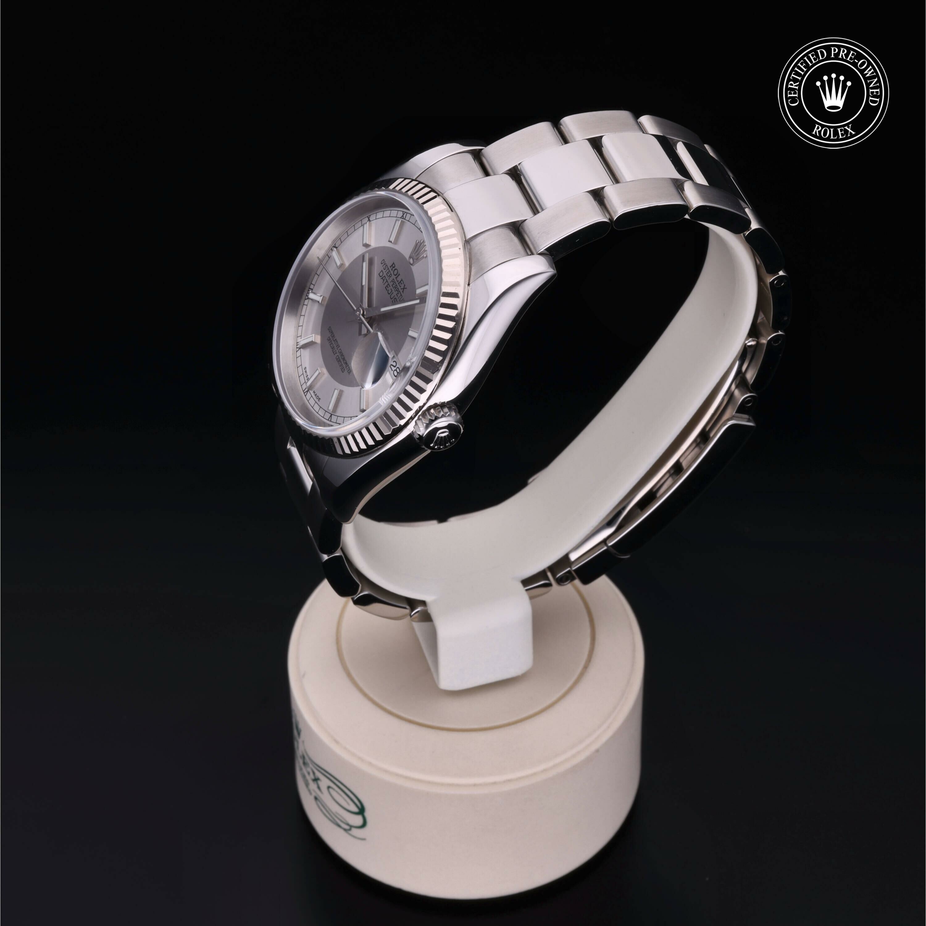Rolex Datejust 36 en Rolesor 18 Carat Gris M116234-0039 chez Frojo - vue 8