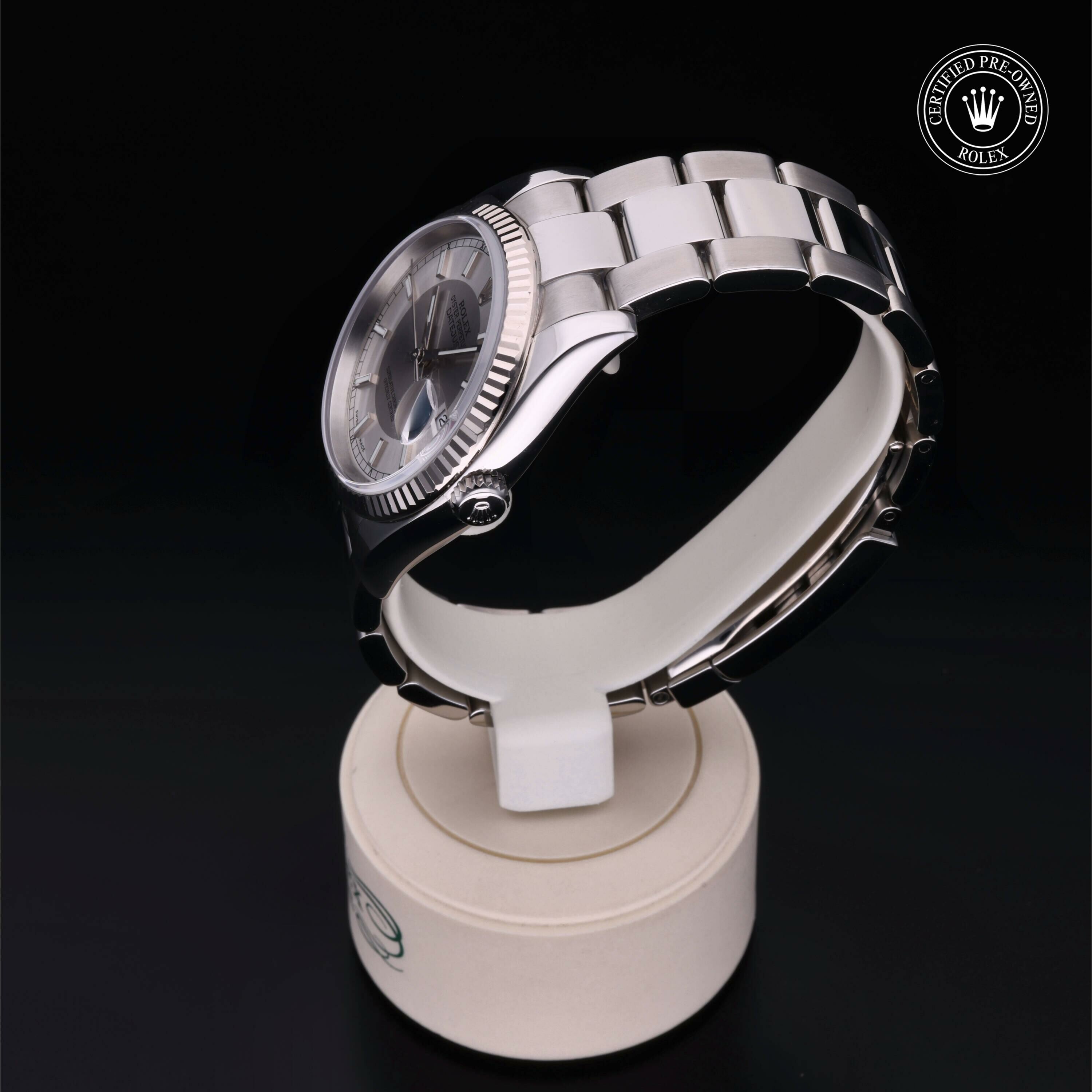 Rolex Datejust 36 en Rolesor 18 Carat Gris M116234-0039 chez Frojo - vue 9