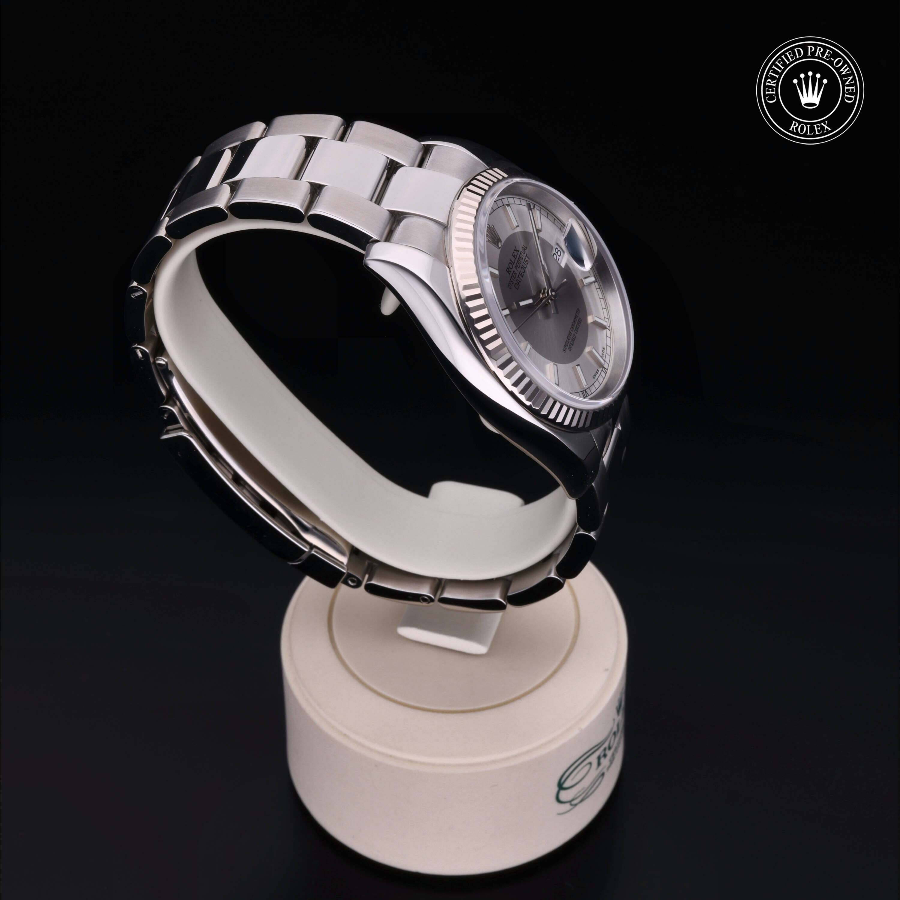Rolex Datejust 36 en Rolesor 18 Carat Gris M116234-0039 chez Frojo - vue 29
