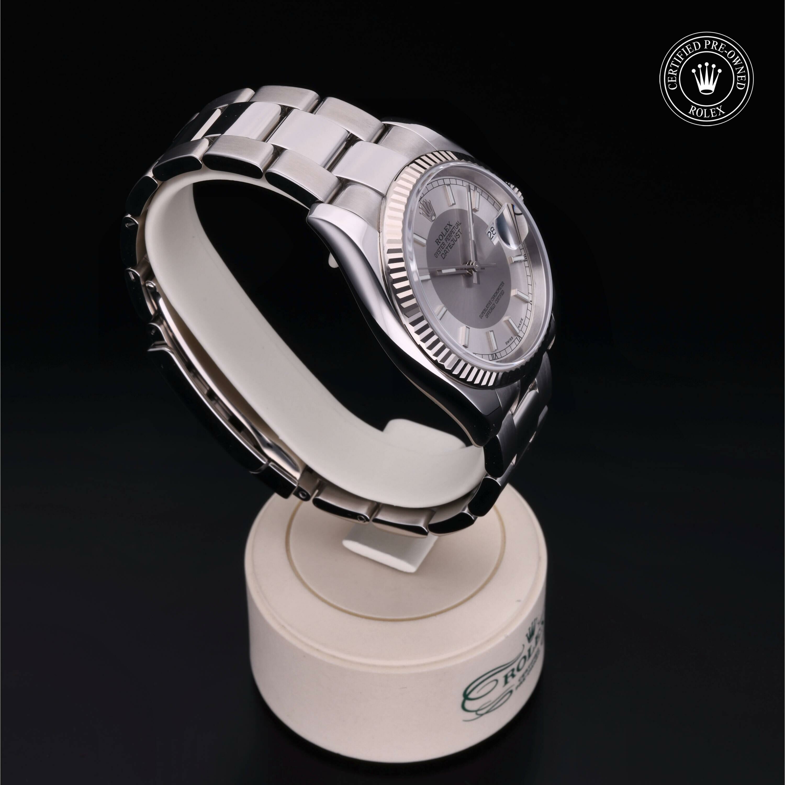 Rolex Datejust 36 en Rolesor 18 Carat Gris M116234-0039 chez Frojo - vue 30