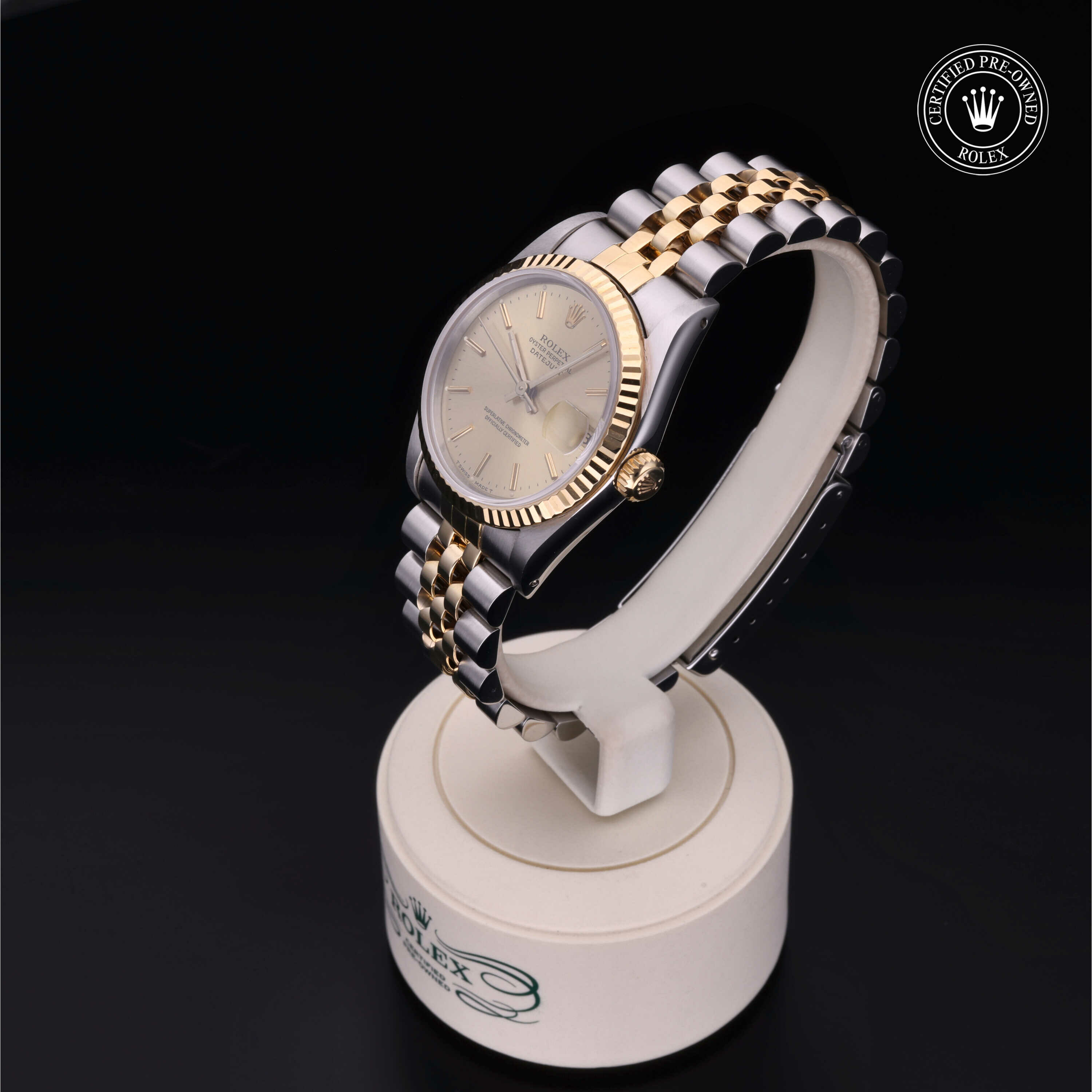 Rolex Datejust 31 en Rolesor 18 Carat Jaune  chez Frojo - vue 6