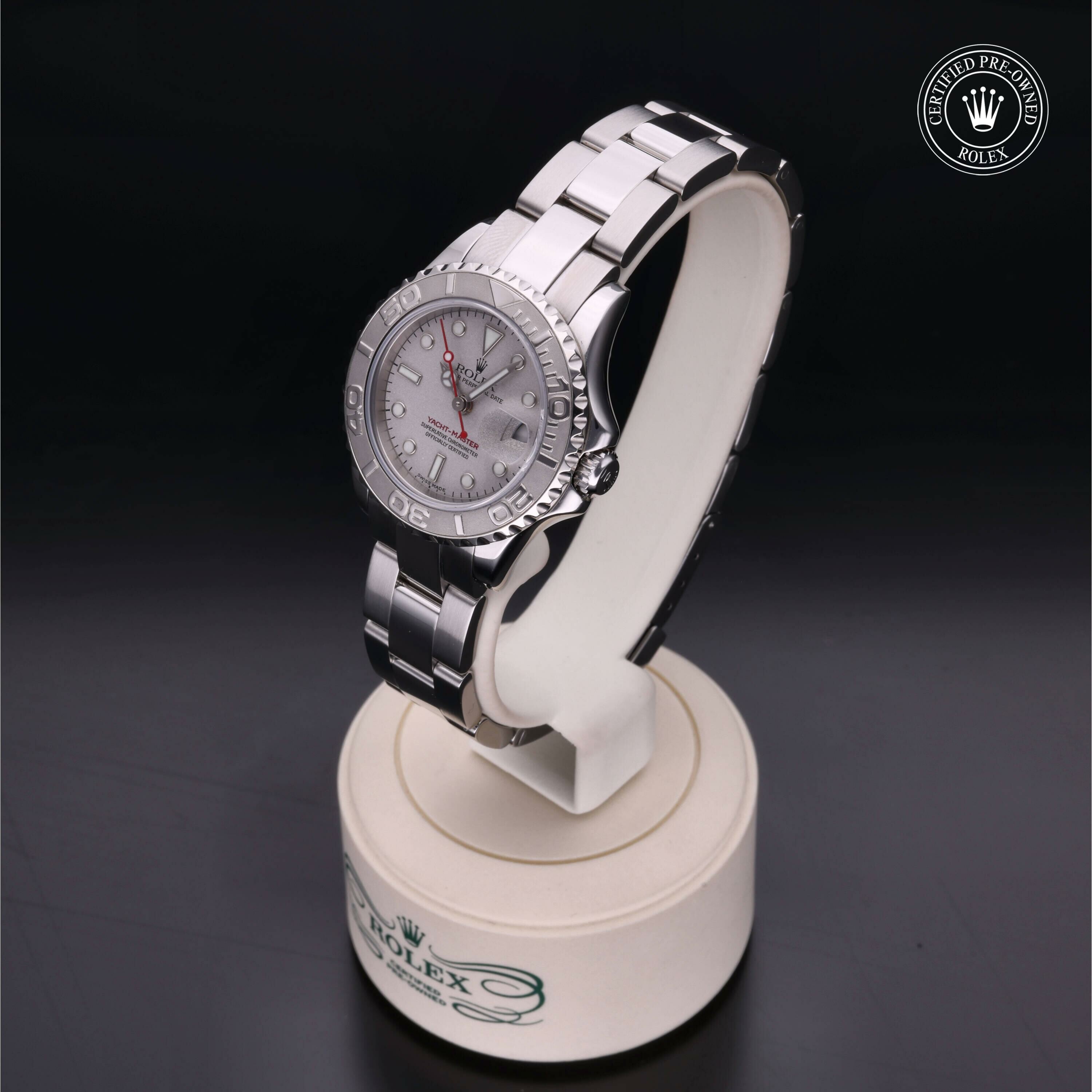 Rolex Yacht-Master 29 en Rolesium Platine M169622-0002 chez Frojo - vue 5